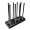 8 Bands High Power Cell Phone Signal Jammer 3G WIFI Blocker 130 Watt UAV Drone Signal Jammer up to 300m