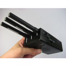 3 Antenna Portable GPS and Mobile Phone Multi-functional Jammer