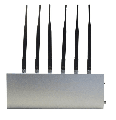 12W High Power Desktop 6 Antenna Mobile Phone WiFi Signal Jammer