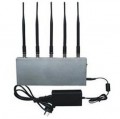 High Power 5 Antenna Desktop Mobile Phone Signal Jammer