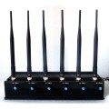 Adjustable 15W High Power Mobile Phone WiFi UHF Signal Jammer