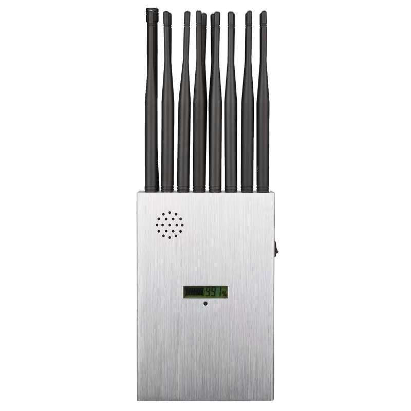 New portable 16band 5G mobile phone jammer WiFi GPS UHF VHF RC allin