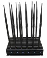 High Power 12 Antennas Adjustable 3G 4G All Mobile Phone Signals Jammer WiFi GPS VHF UHF Lojack  Signal Blocker