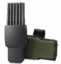 World First 12 Antennas Handheld Mobile Phone Jammer 4G LOJACK GPS WIFI RC Jammer