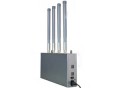 40W High Power 3G Cellphone Jammer with Omnidirectional Firberglass Antenna