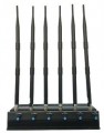 6 Bands UAV Drone Signal Jammer WiFi GPS Desktop Blocker