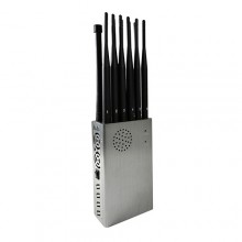 Portable Jammer Full Bands Mobile Phone 4G/3G/2G +WiFi2.4G/5.8G+ GPSL1 +LOJACK+RC433 315 868