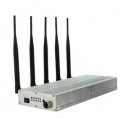 5 Antennas Desktop Mobile Phone UHF Audio Signal Jammer