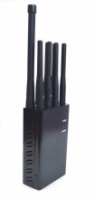 Selectable 8 Bands Portable GSM 2G 3G 4G Phone WiFi & GPS Lojack Jammer (European Version)