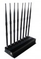 8 Antenna Mobile Phone GPS WiFi Jammer UHF VHF LoJack Jammer