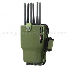 Powerful 6 Antennas Portable Selectable WiFi Blocker 3G/4G Cell Phone Blocker with Carry Case