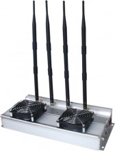 4 Antennas High Power indoor Mobile phone Jammer