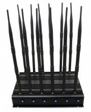 Ajustable 12 Bands 2G 3G 4G 5G Cell Phone Signal jammer 5G WiFi GPS Blocker