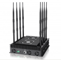 8 antennas UAV Drone Signal Jammer WiFi GPS RF Remote Control Blocker