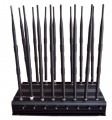 16 Antennas Adjustable Powerful 3G 4G phone jammer & WiFi UHF VHF GPS Lojack RF All Bands Signal Blocker of Global Version