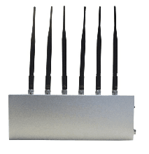 12W High Power Desktop 6 Antenna Mobile Phone WiFi Signal Jammer