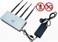 4 Antenna 2G 3G Remote Controlled Mobile Phone Signal Jammer