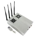 Powerful Desktop 3G GSM CDMA Mobile Phone Jammer with Two Cooling Fans