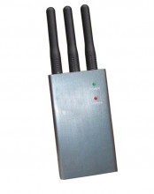 3 Antenna Mini Handheld 2G 3G Mobile Phone Signal Jammer