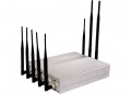 12W Desktop 8 Antenna 3G Cellphone GPS Bluetooth VHF UHF Signal Jammer