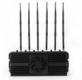 Adjustable High Power Cell phone Jammer & WiFi Jammer Up to 150 Meters Range