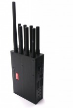  Newest Portable Selectable High-capacity 8 band All 2G 3G 4G Phone Signal Jammer & WiFi GPS L1 Lojack All in one Jammer( European version) 