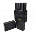 Portable Hidden 16 Antennas 5G Cell Phone Jammer WiFi GPS UHF VHF RC Signal Blocker