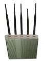 5 Antenna Remote Controlled 2G 3G Full Band Mobile Phone Jammer
